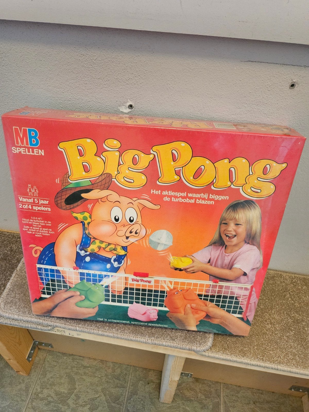 Big Pong MB Spellen uit 1986 - Nieuw in verpakking, Ophalen of Verzenden