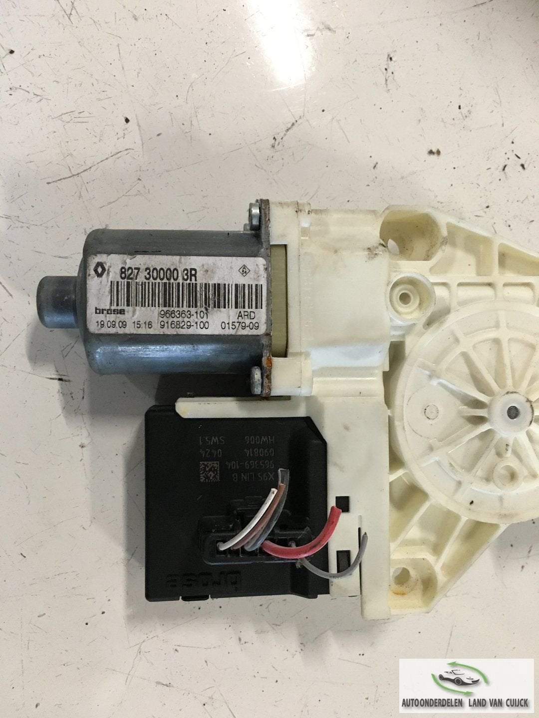 Renault Megane 2009 Raammotor Rechtsachter, Auto-onderdelen, Gebruikt, -, -, Ophalen of Verzenden