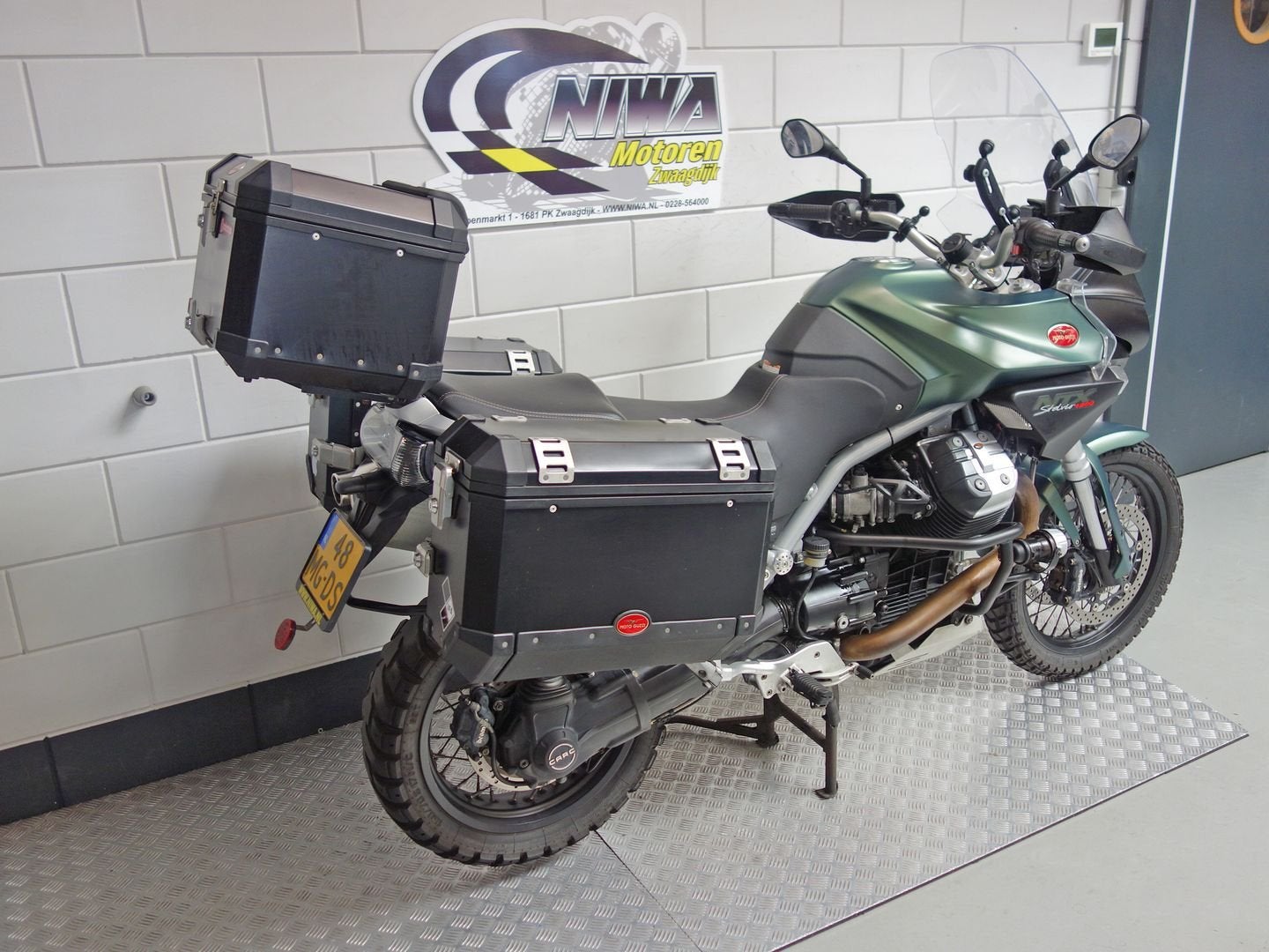 MOTO GUZZI STELVIO NTX, Motoren, Motoren | Moto Guzzi, 2 cilinders, Motorrijbewijs A, Bedrijf, Meer dan 35 kW
