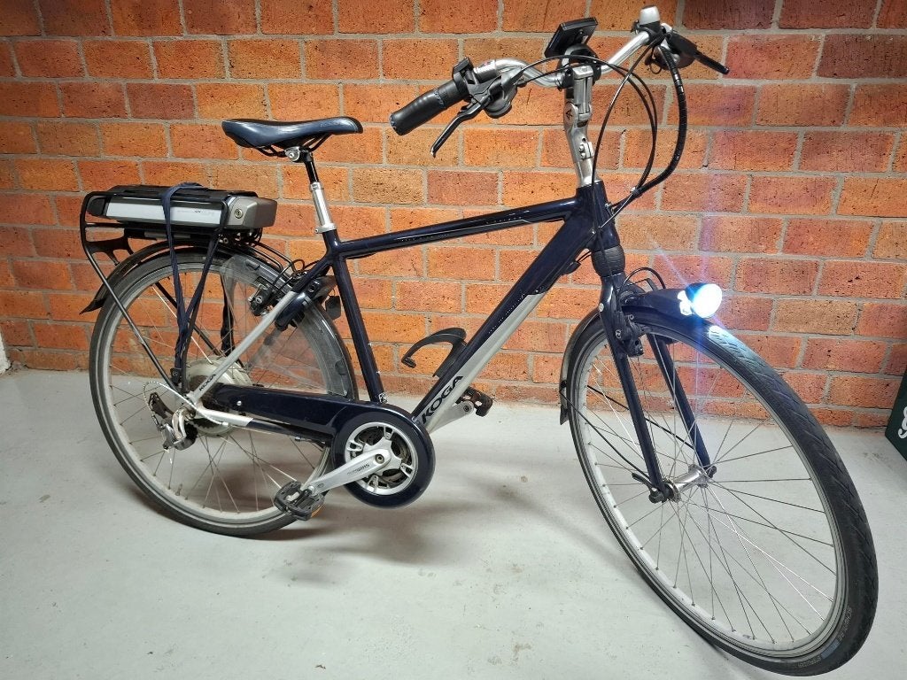 Koga elektrische fiets, Fietsen en Brommers, Gebruikt, 51 tot 55 cm, 30 tot 50 km per accu, Ophalen