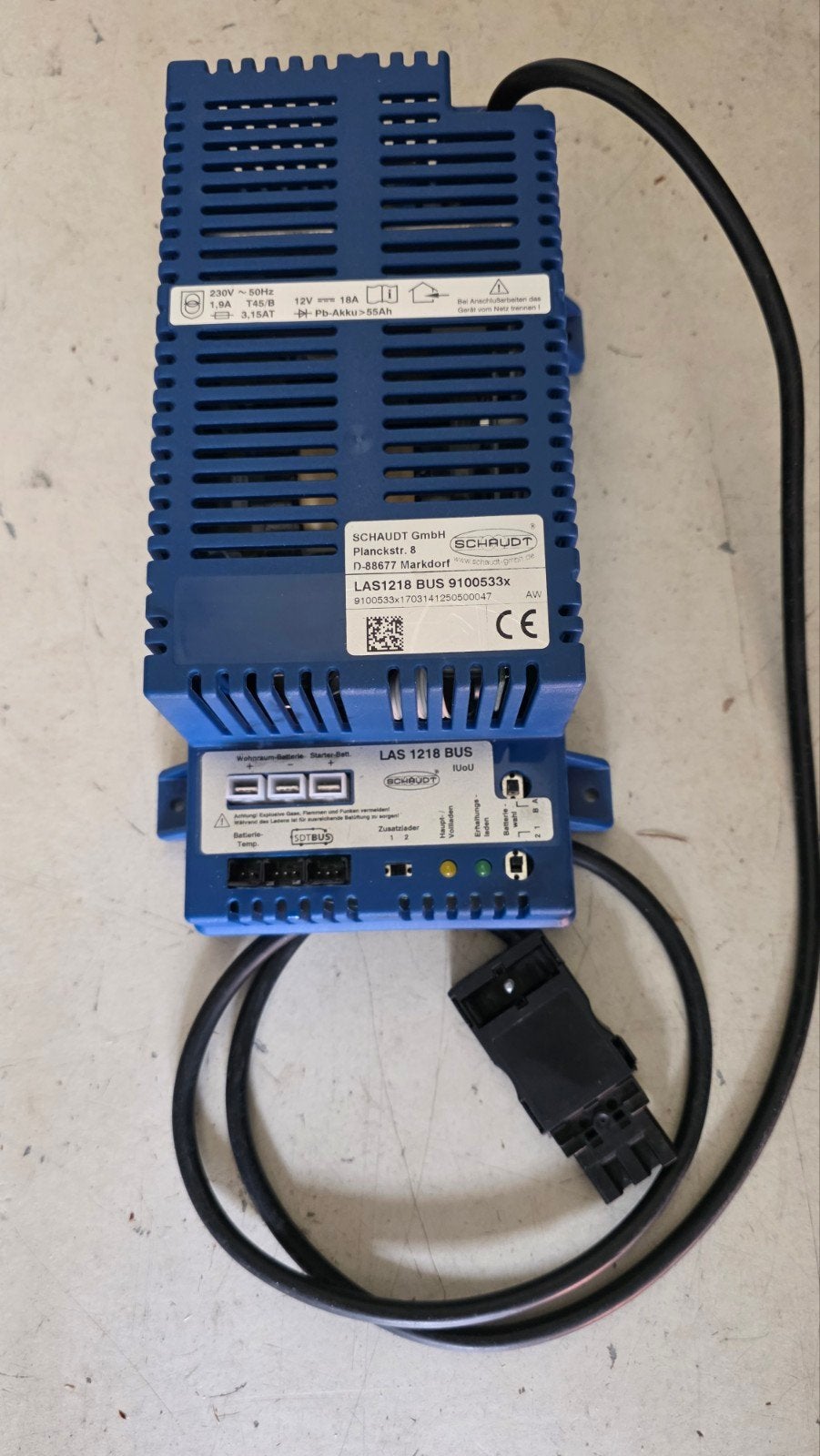 Schaudt LAS 1218 BUS Acculader - 12V 18A, Auto-onderdelen, Gebruikt, Overige automerken