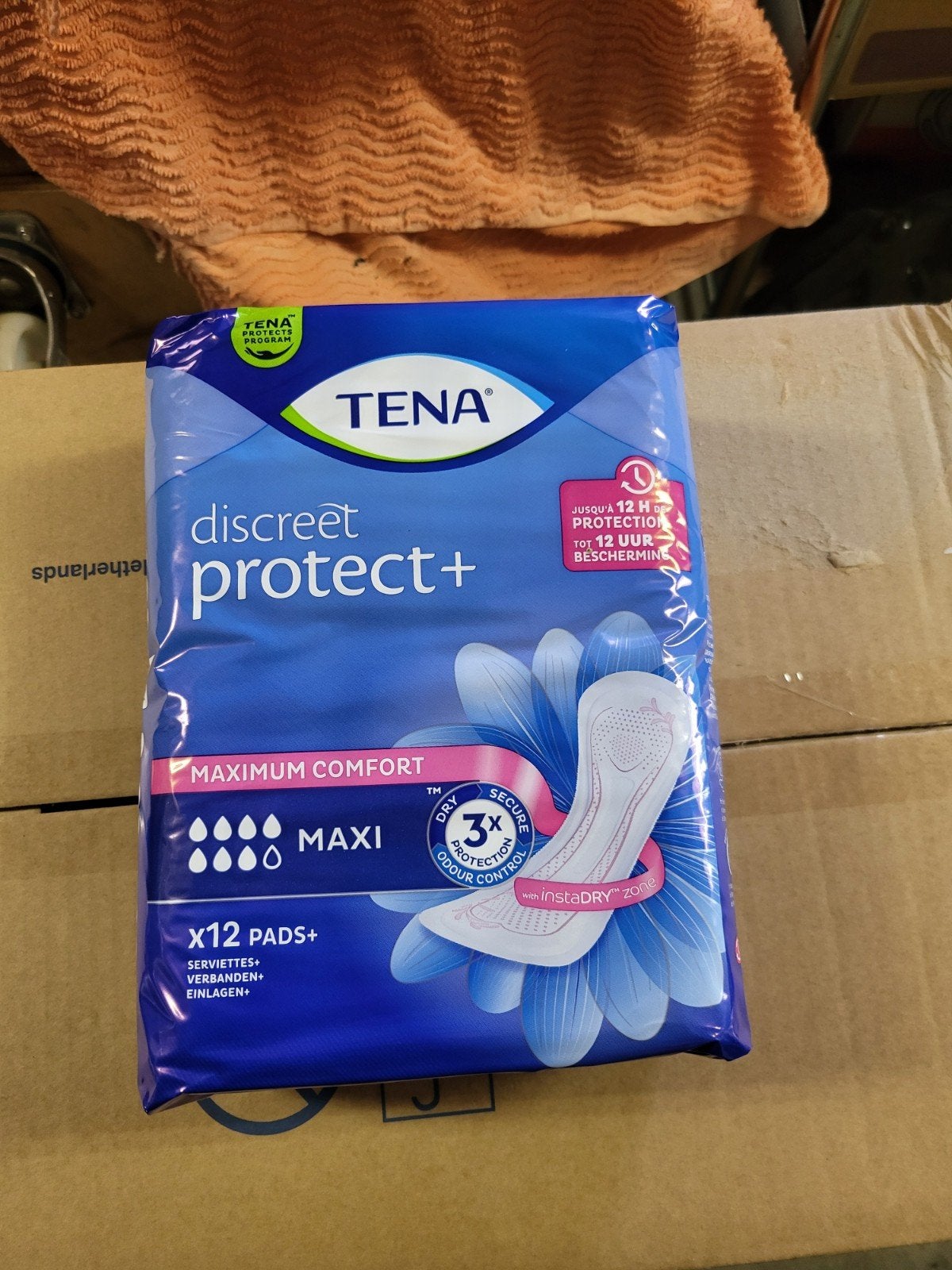 tena discreet protect maxi 3.50 per pak doos 12 pakken 40.00, Ophalen of Verzenden, Nieuw