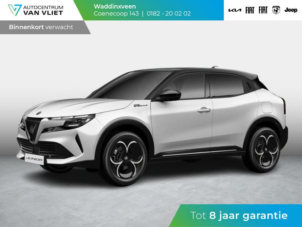 Alfa Romeo Junior Elettrica Sport Speciale 54 kWh | Pack Tec, Auto's, 413 km, Huisgarantie, Met garantie (alle), Alcantara