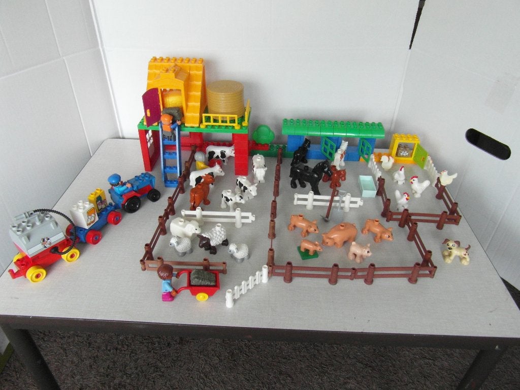 Duplo Grote Boerderij met 25 dieren, Kinderen en Baby's, Speelgoed | Duplo en Lego, Ophalen of Verzenden, Complete set, Duplo