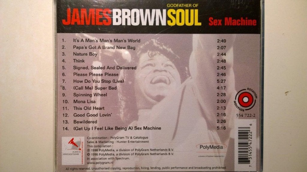 James Brown - Godfather Of Soul, Ophalen of Verzenden, Zo goed als nieuw, Soul, Album