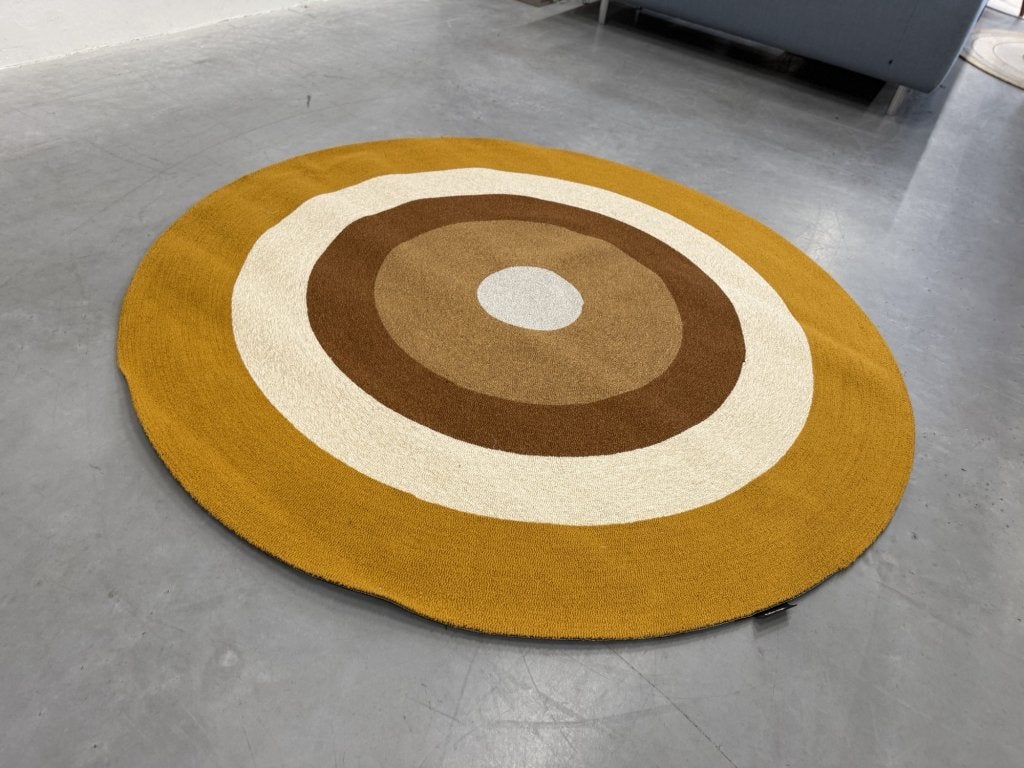 Nieuw Csrugs Circular Vloerkleed Wol Design Tapijt Rond D220, Csrugs, Rond, Ophalen of Verzenden, 200 cm of meer