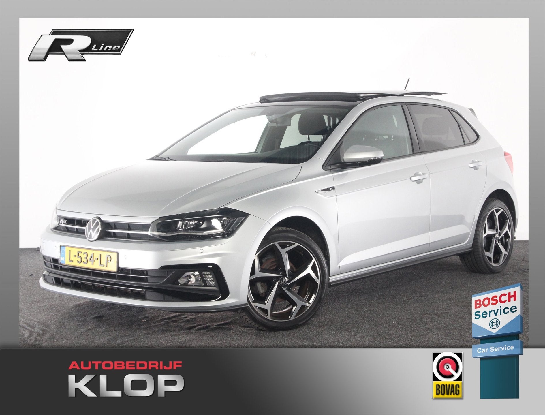 Volkswagen Polo 1.0 TSI R-line | Org NL-auto | panoramadak |