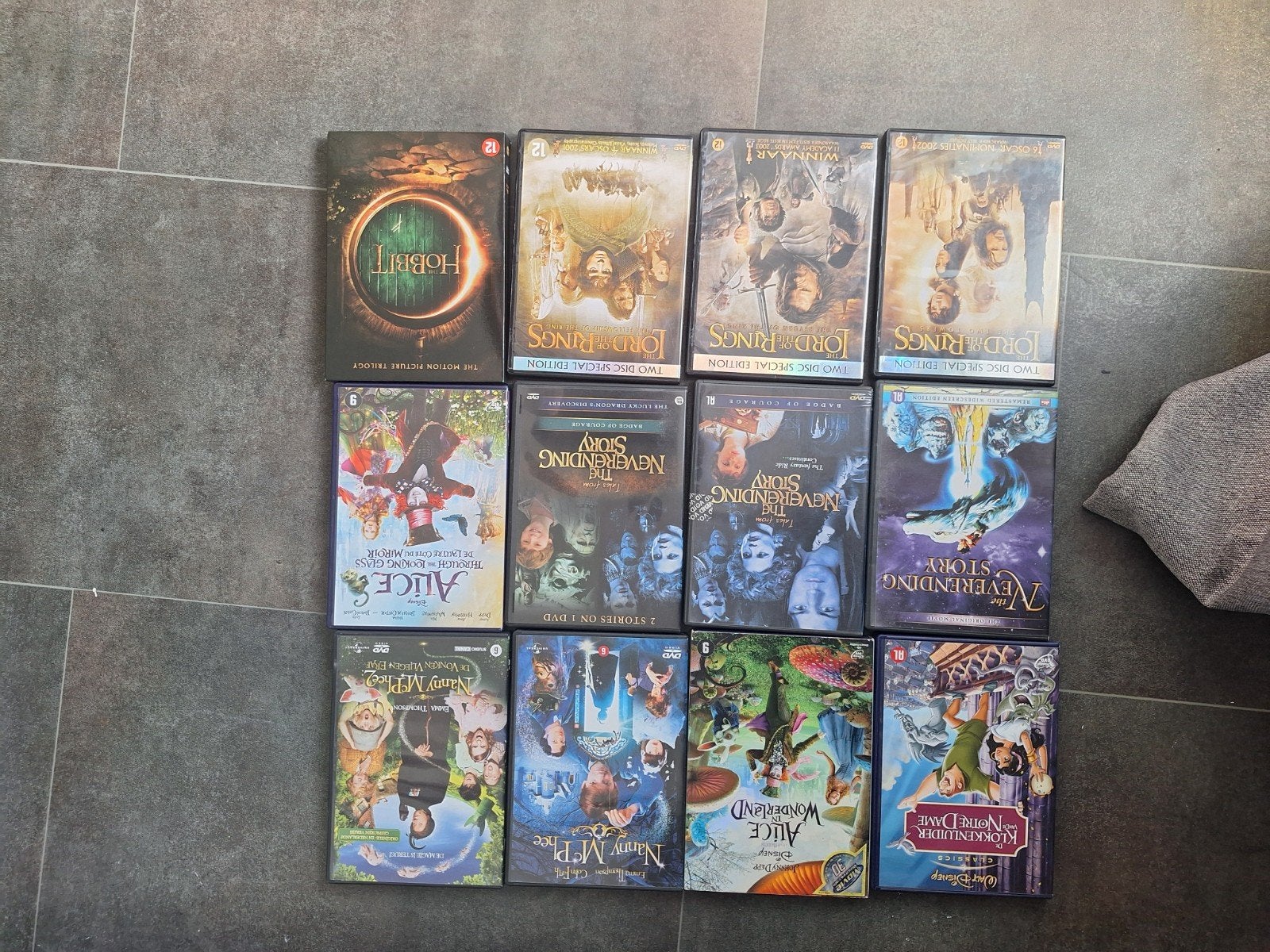 Kinder DVD's en lord of the rings en hobbit nw, Avontuur, Alle leeftijden, Ophalen of Verzenden, Nieuw in verpakking