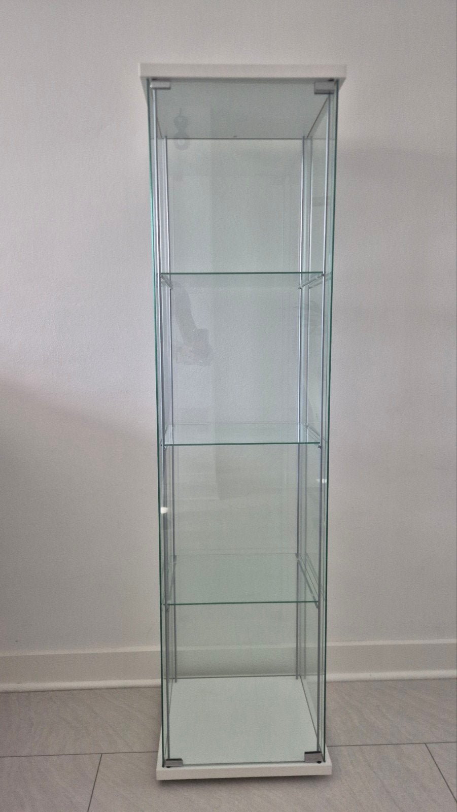 ikea detolf vitrine kast, Ophalen, Met plank(en), Minder dan 50 cm, Zo goed als nieuw