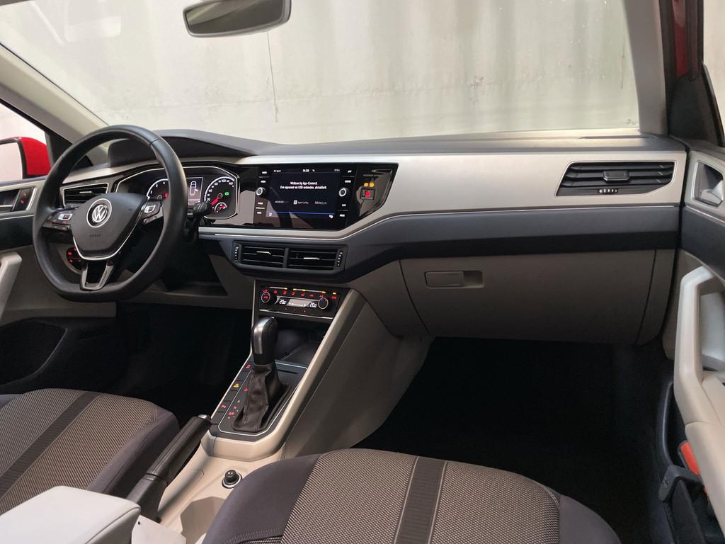 Volkswagen Polo 1.0 TSI DSG Highline R-Line Panoramadak Park, Auto's, Stof, Gebruikt, 95 pk, Met garantie (alle)