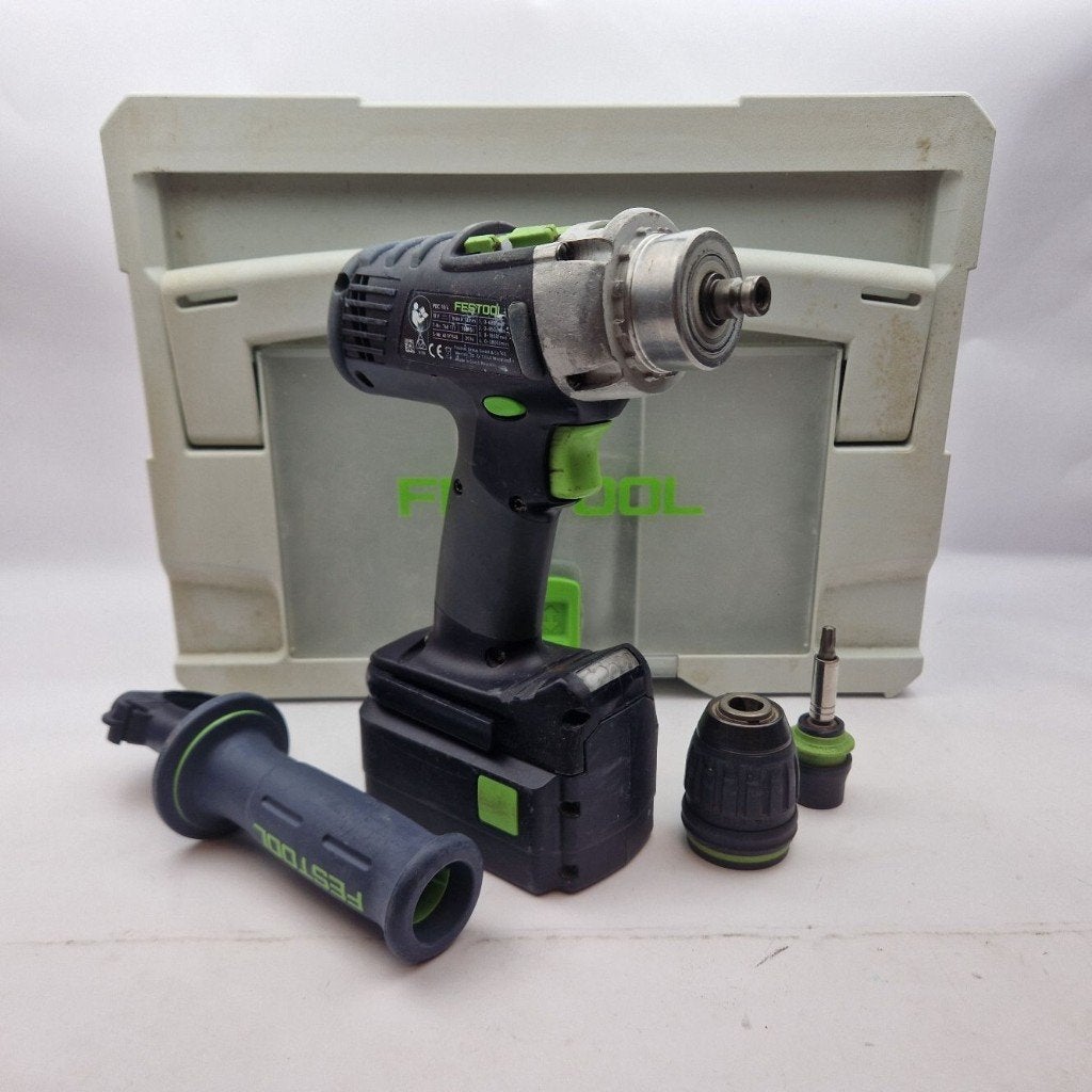 Festool PDC 18/4 Quadrive Incl. Accu en koffer || Nu €179,99, Ophalen of Verzenden, Zo goed als nieuw