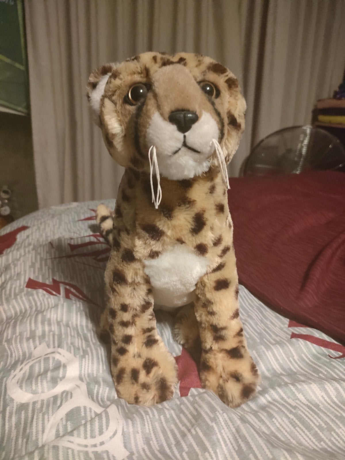 Leuke Cheeta Knuffel - Zacht en Realistisch, Ophalen, Overige typen, Zo goed als nieuw, Middelgroot (20 tot 80 cm)