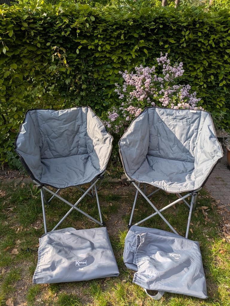Kampa kampeerstoelen, camping stoelen, Ophalen of Verzenden, Zo goed als nieuw, Campingstoel
