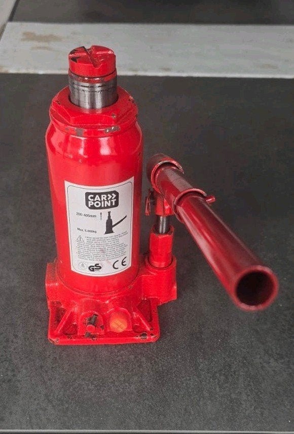 hydraulische potkrik 5000 kg., Auto diversen, Ophalen, Hydraulisch, Potkrik