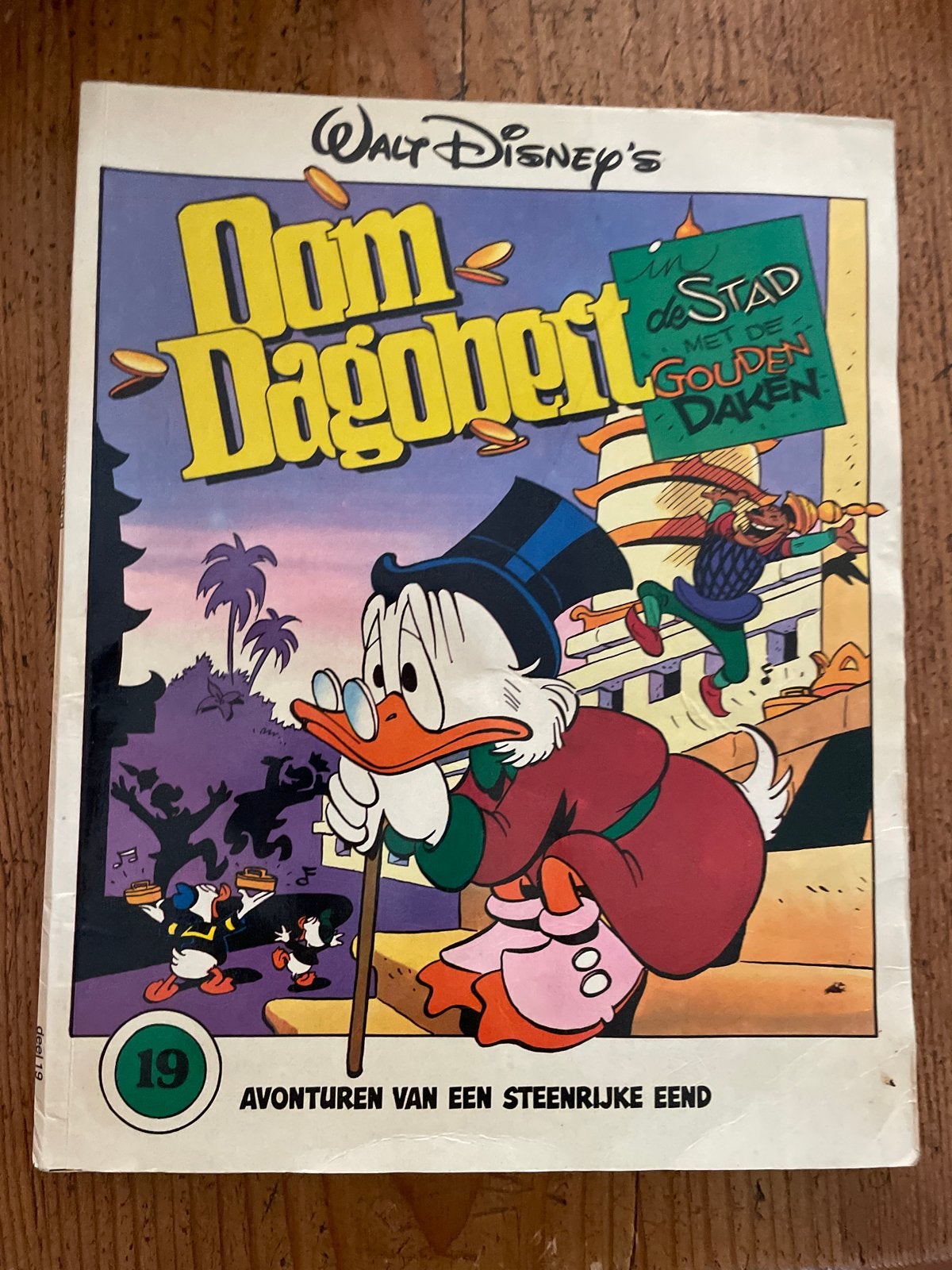 Donald Duck: Oom Dagobert - De Stad met de Gouden Daken, Eén stripboek, Ophalen of Verzenden, Gelezen