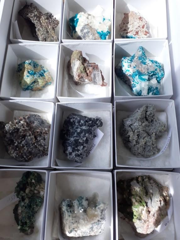 mineralen TSUMEB, Ophalen, Mineraal
