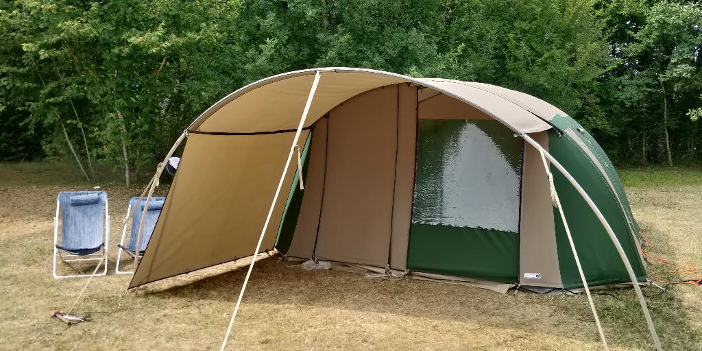 Falco Zeearend 6 tent — compleet uitgerust, Ophalen, Zo goed als nieuw, Tot en met 6