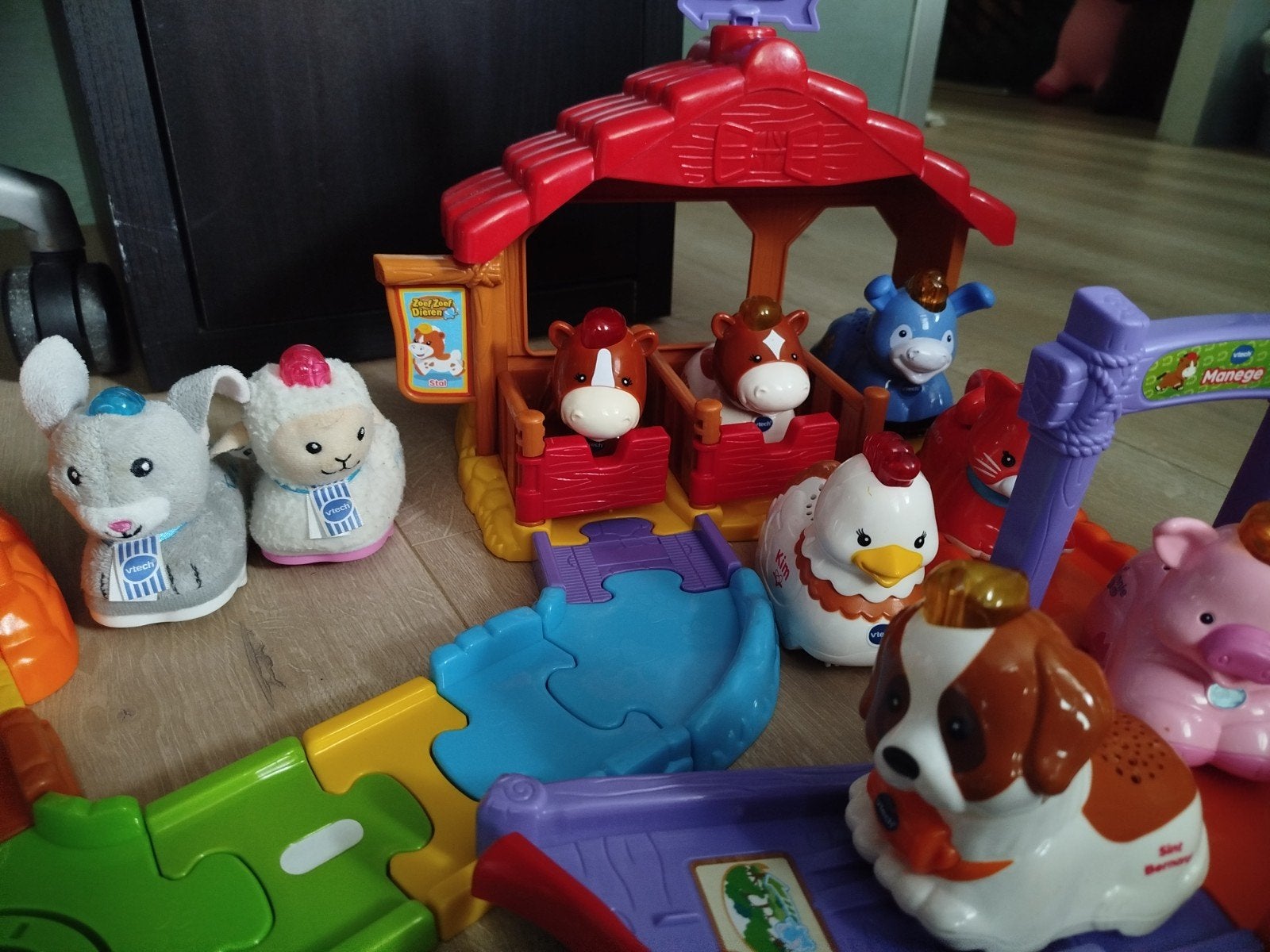 VTech Zoef Zoef Dieren & Voertuigen Grote Collectie, Ophalen of Verzenden, Gebruikt, Overige typen, Met licht