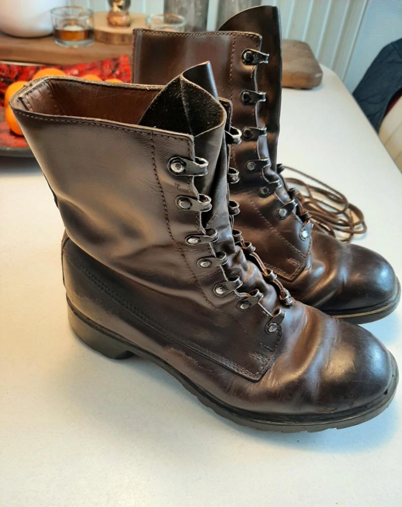 Kistjes MT 41 , legerkistjes., Ophalen, Bruin, Legerkistjes, Boots