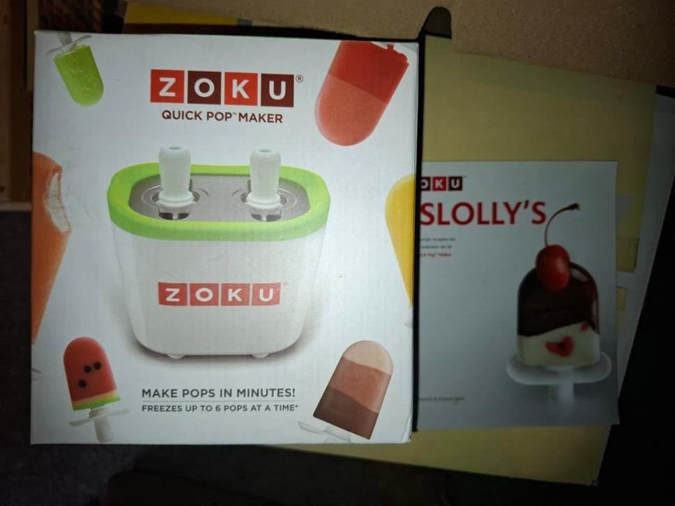 Zoku Quick Pop Maker - Maak zelf ijsjes in minuten!, Overige typen, Kunststof, Nieuw, Ophalen of Verzenden