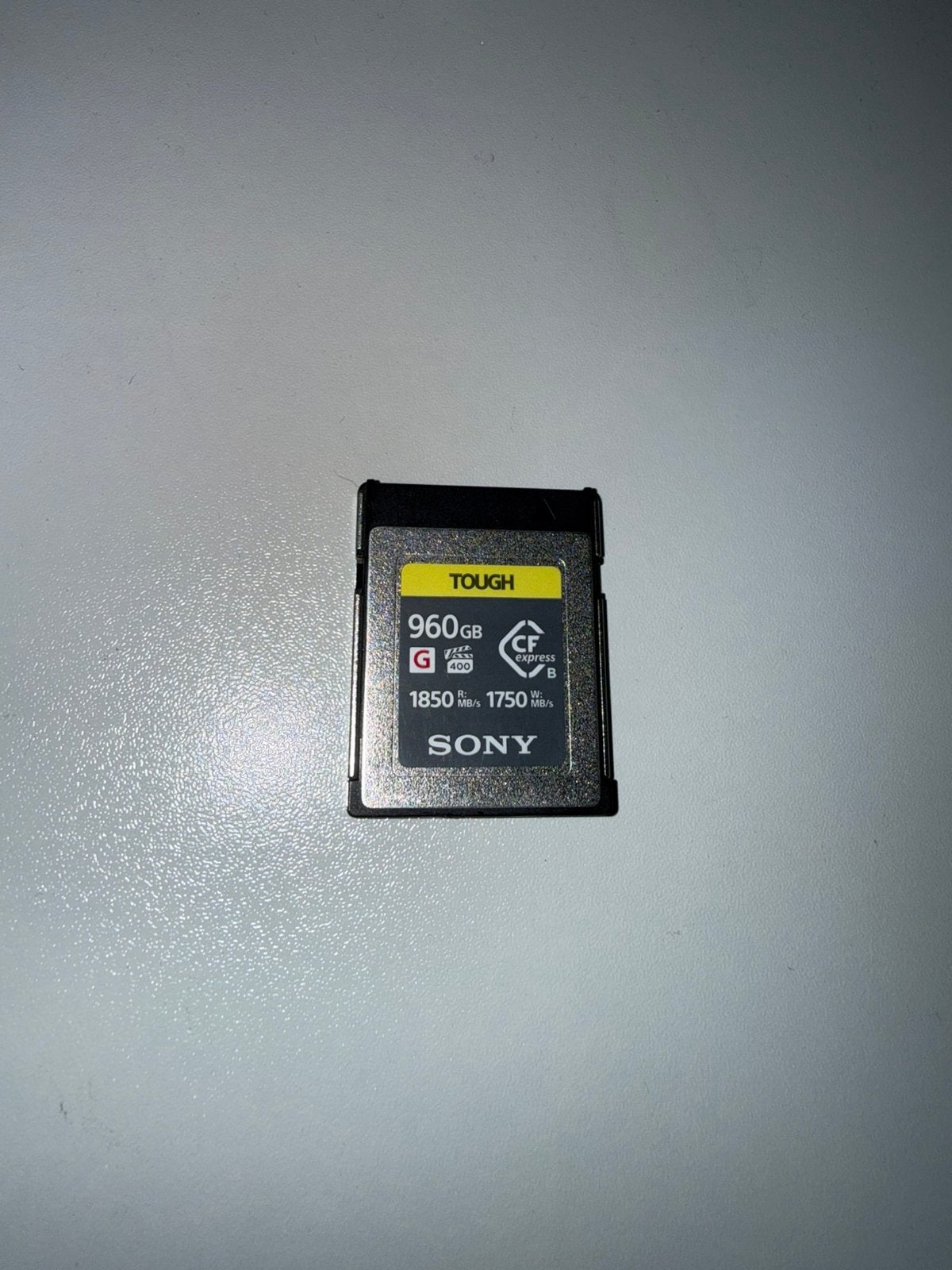 Sony TOUGH CFexpress Type B 960GB VPG400 – 1850/1750 MB/s, Gebruikt, Videocamera, Ophalen of Verzenden, CFexpress Type B