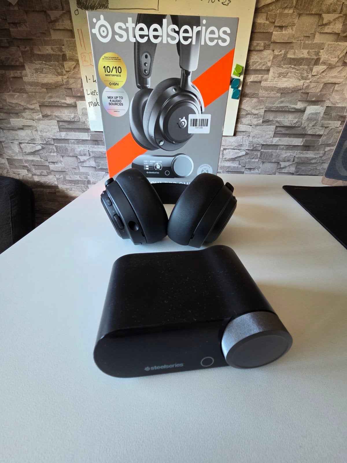 Steelseries Arctis nova pro omni black, Ophalen, Gaming, Draadloos, Zo goed als nieuw