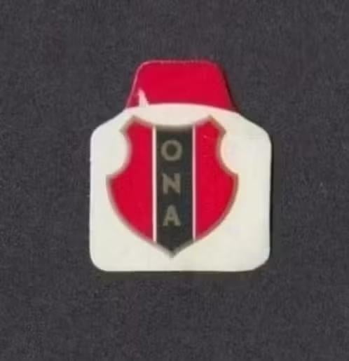 Embleem Logo Voetbalclub ONA Gouda 1960., Ophalen of Verzenden, Zo goed als nieuw