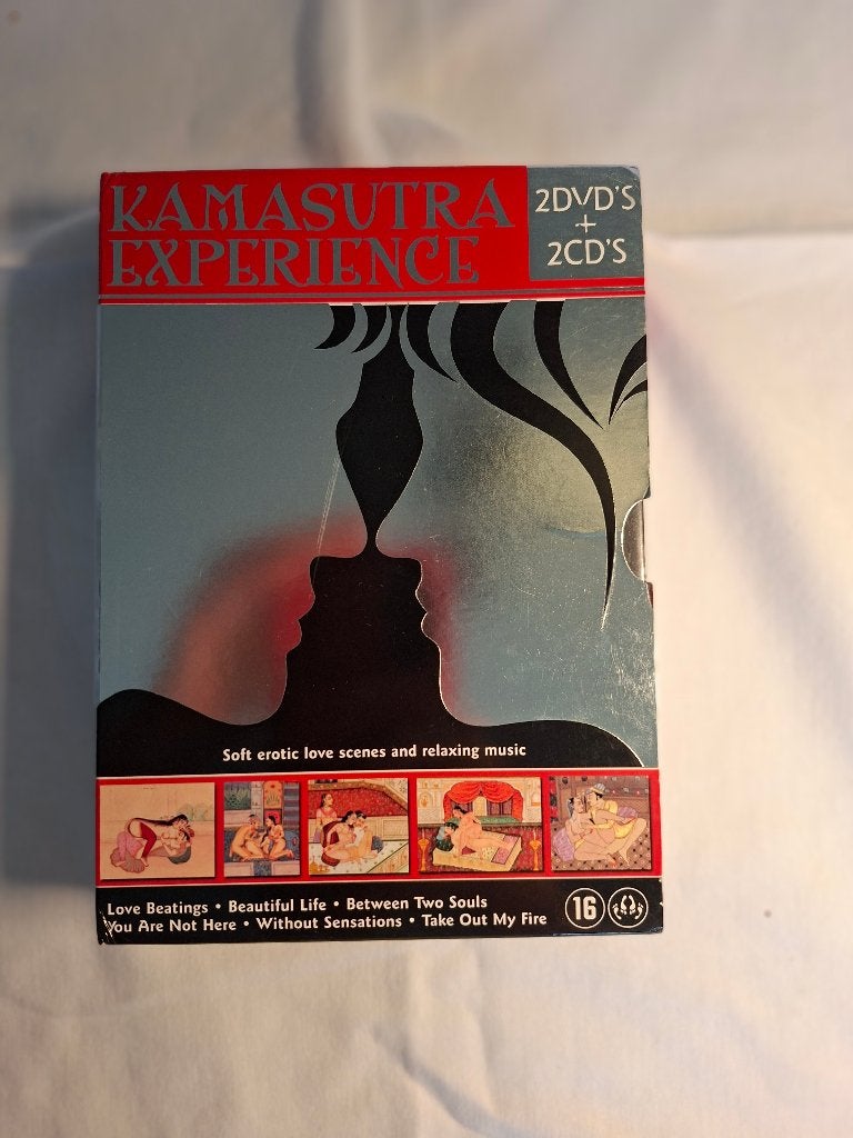 dvd box Kamasutra experience (2 dvd's en 2 cd's), Vanaf 16 jaar, Ophalen of Verzenden, Zo goed als nieuw