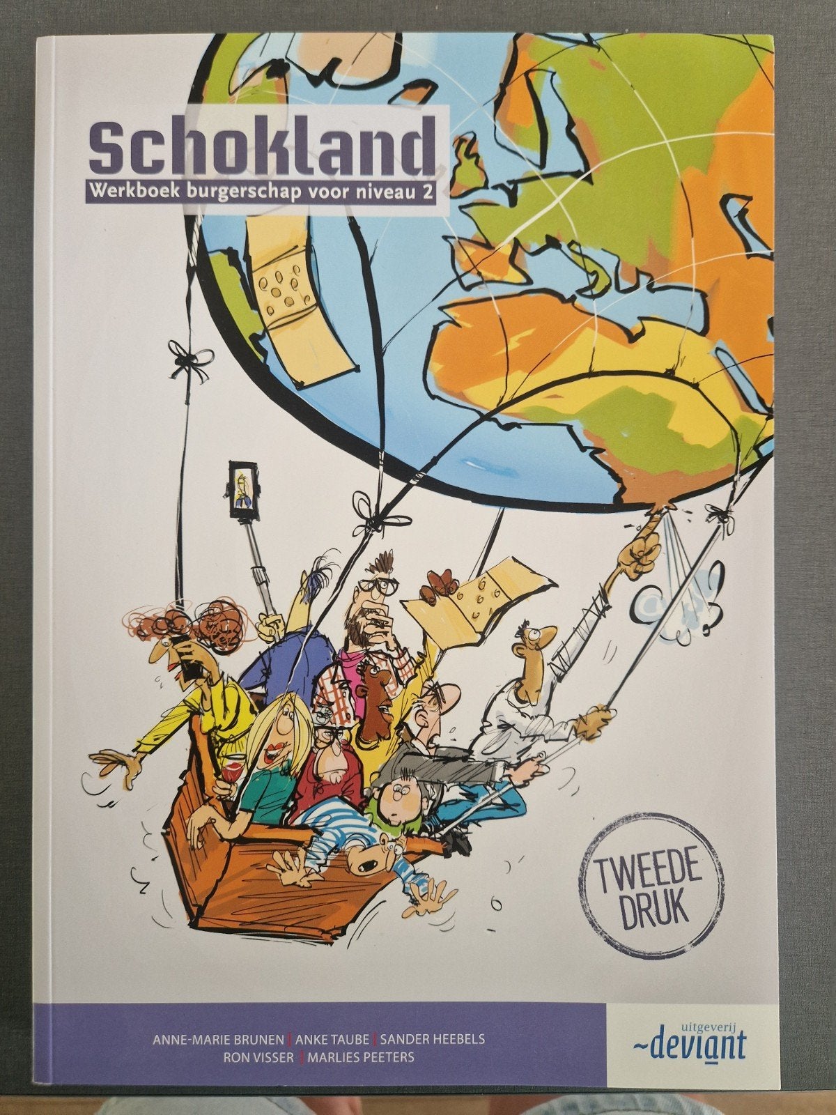 Schokland Werkboek burgerschap niveau 2 - Tweede druk, Boeken, Nieuw, Ophalen of Verzenden, MBO, Brunen, Taube, Heebels, Visser, Peeters