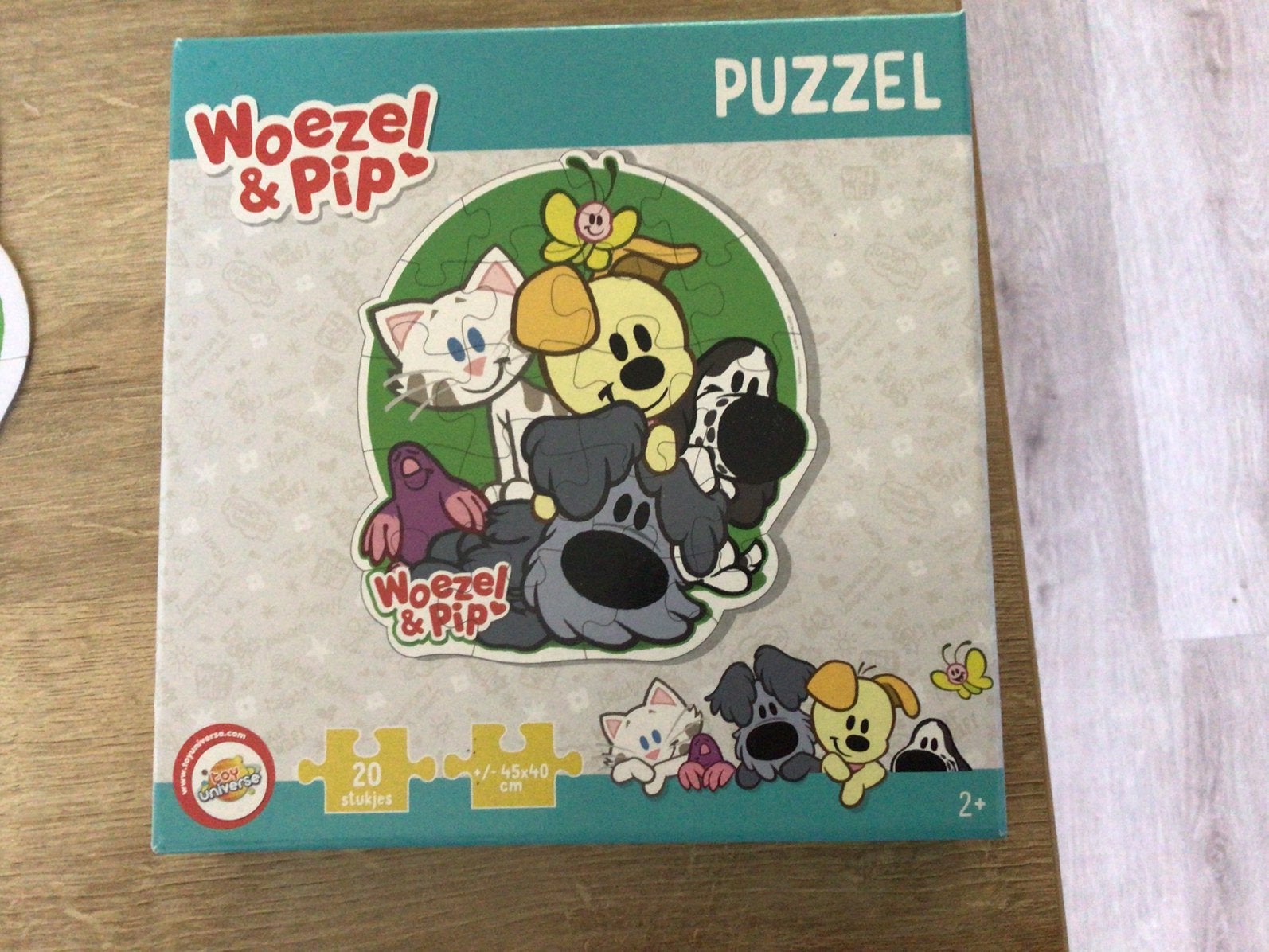 Woezel en Pip puzzel, Ophalen of Verzenden, 10 tot 50 stukjes, Zo goed als nieuw
