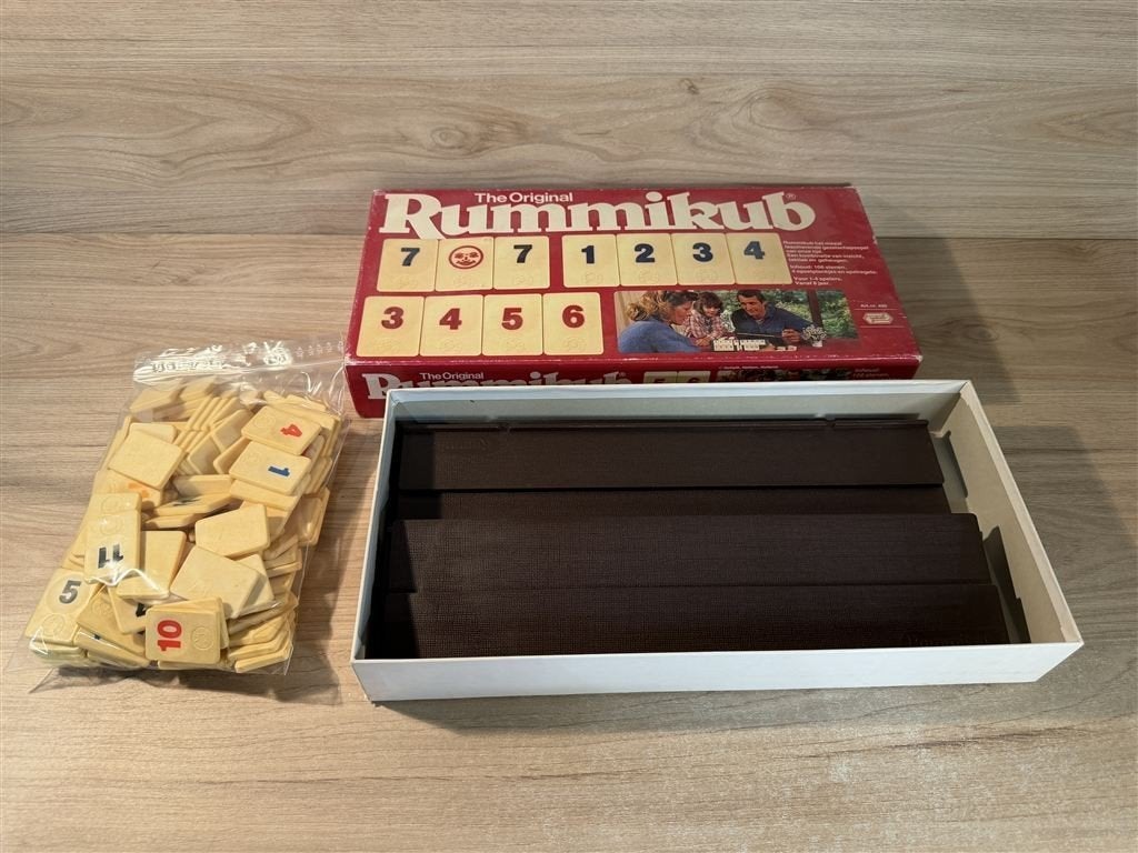 rummikub grote rode doos - s6532, Verzenden, Zo goed als nieuw