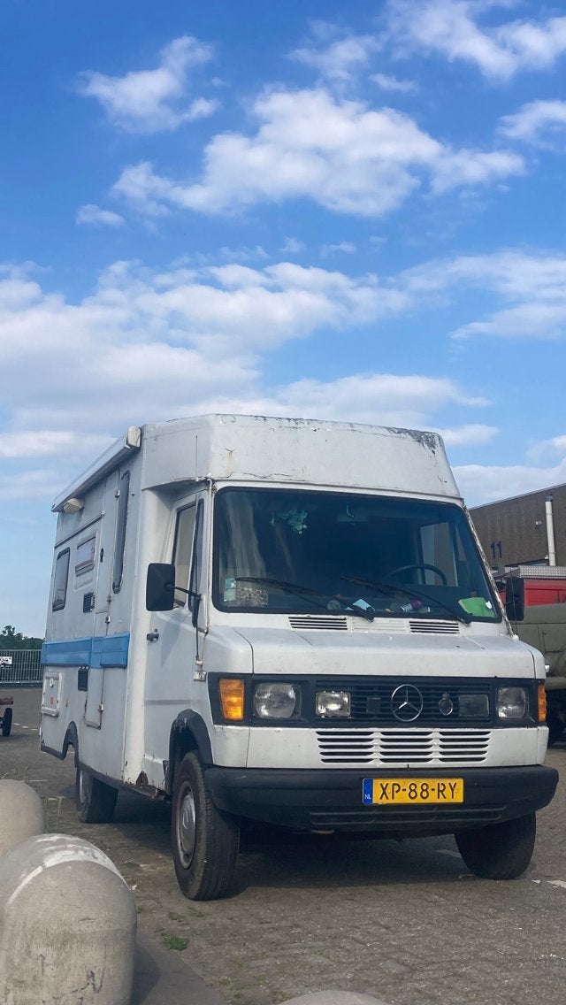 Mercedes Benz 307D 1979, Buscamper of Camperbus, Reservewiel, Mercedes-Benz, Tot en met 3