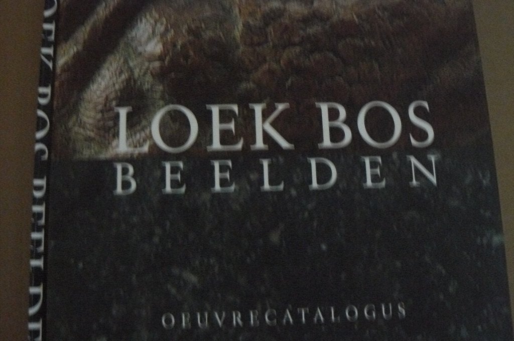LOEK BOS / Beelden / Oevrecatalogus / gesigneerd / Pulchri, Boeken, Ophalen of Verzenden, Zo goed als nieuw, Beeldhouwkunst