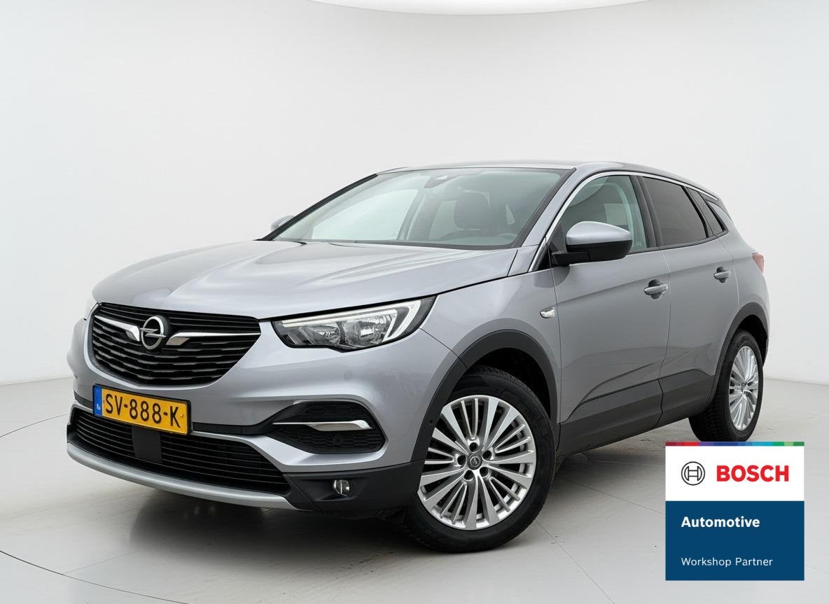 Opel Grandland X 1.2 Turbo Innovation, Auto's, Voorwielaandrijving, Stof, Gebruikt, Euro 6