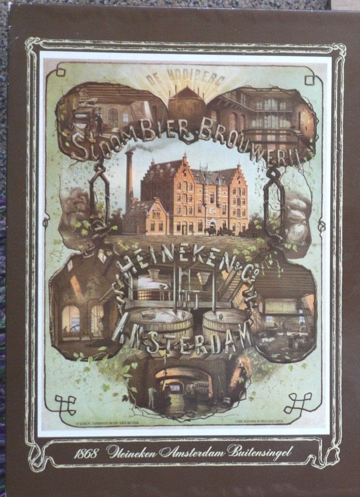 oude legpuzzel Stoombier Brouwerij HEINEKEN Amsterdam 500 st, Ophalen of Verzenden, 500 t/m 1500 stukjes, Zo goed als nieuw, Legpuzzel
