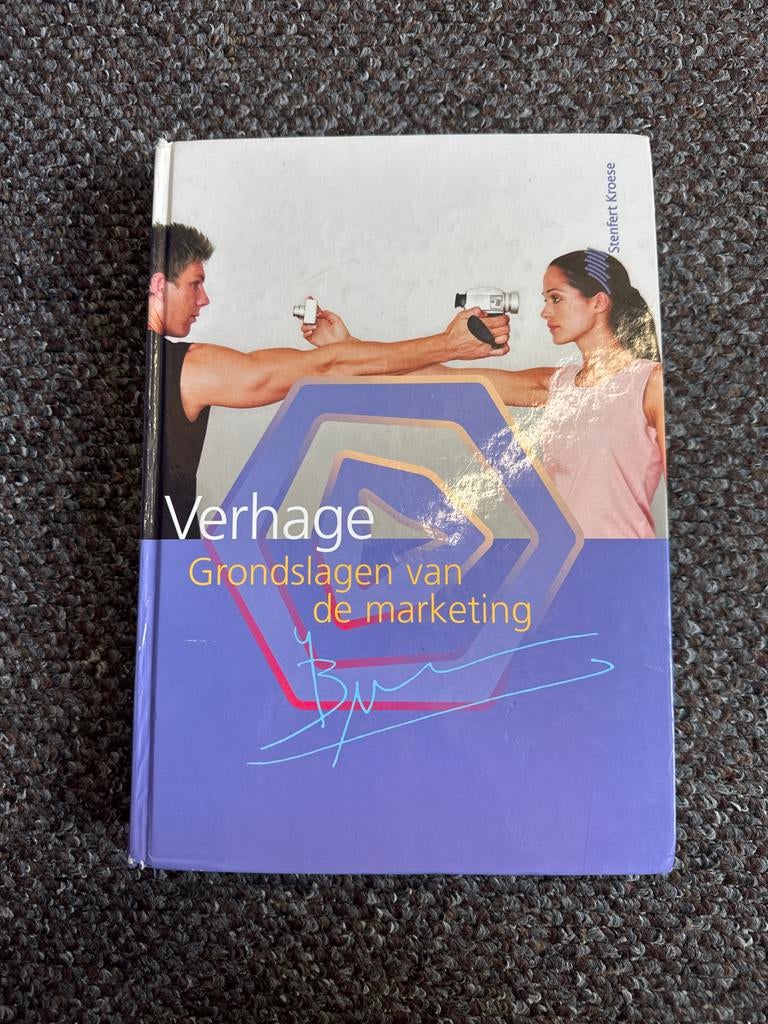 B. Verhage - Grondslagen van de marketing, Verzenden, Zo goed als nieuw, Economie en Marketing, B. Verhage