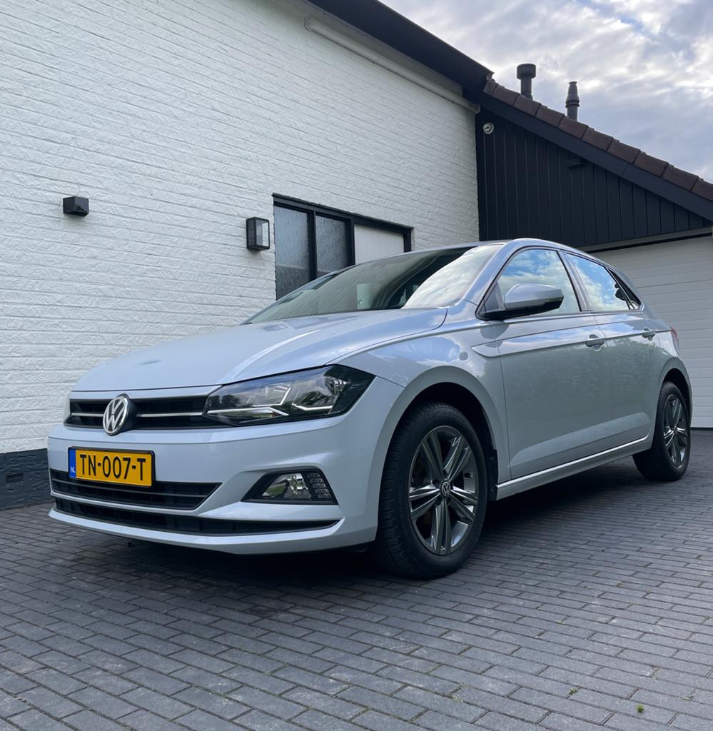 Volkswagen Polo 1.0 TSI Comfortline / DSG automaat / NAP, Auto's, Zwart, 95 pk, Origineel Nederlands, Particulier