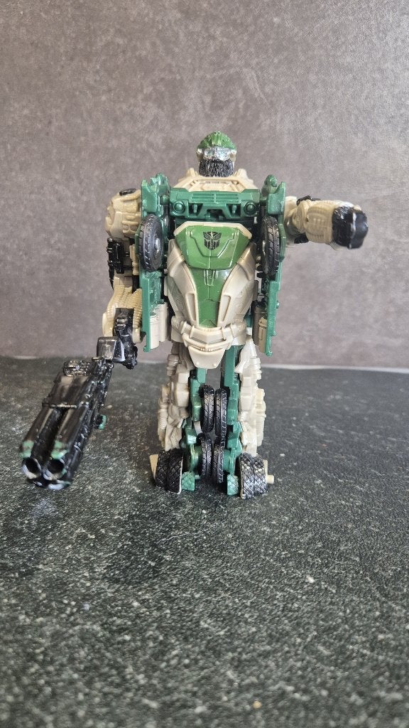 Transformers Age of Extinction, Autobot Hound, 13 cm. 6B15, Tweedehands verkoop, Tweedehands verkoop, Gebruikt, Ophalen of Verzenden