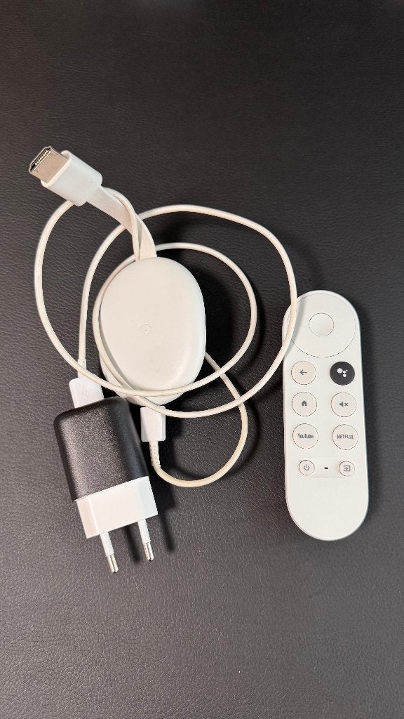 Chromecast 4K with Google TV, Verzenden, Zo goed als nieuw, HDMI, Minder dan 500 GB
