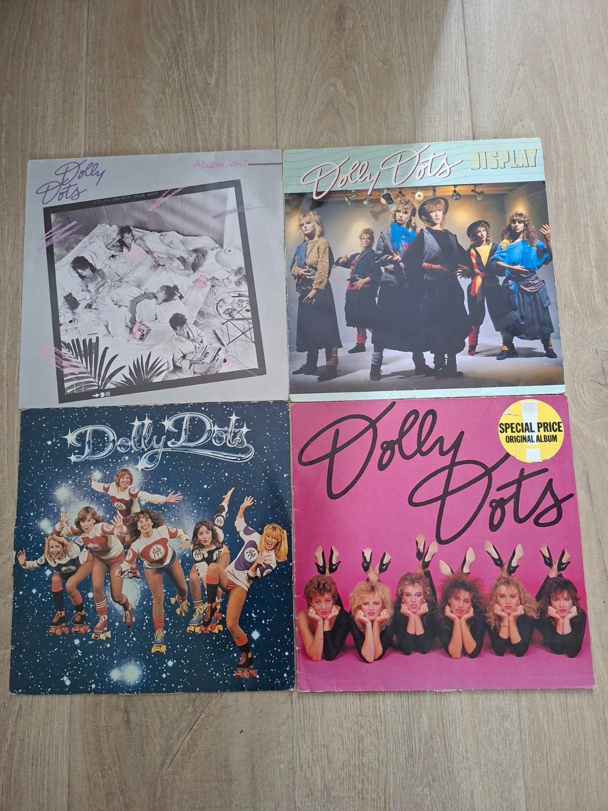 Dolly Dots LP's - Take Six, Display, Attention, Dolly Dots, LP, Gebruikt, Pop, Ophalen of Verzenden