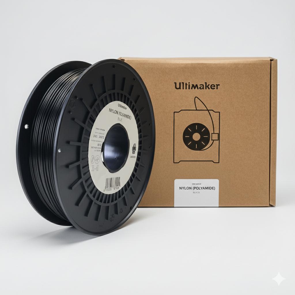 Ultimaker Original 9729 | PA Filament Schwarz 2,85 mm, Computers en Software, 3D-printerbenodigheden, Nieuw, Filamentrollen, Ophalen