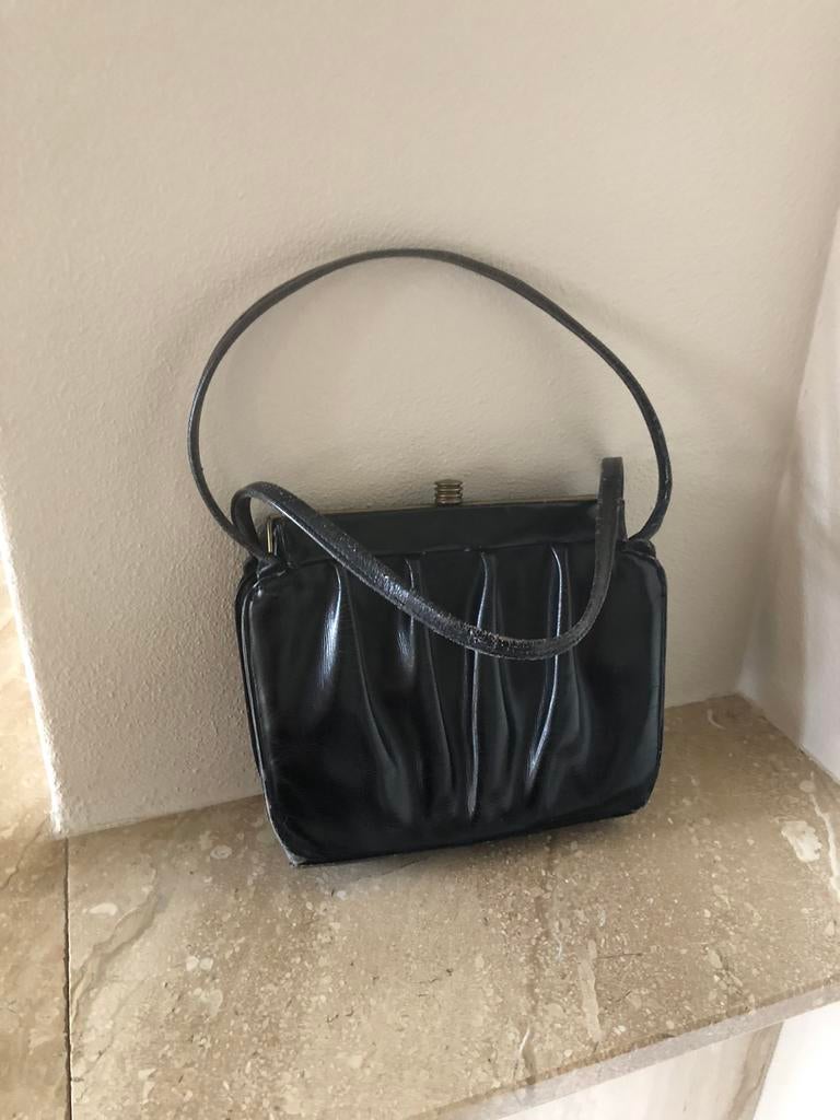 Handtasje uit 50-er jaren vintage, Sieraden, Tassen en Uiterlijk, Tassen | Damestassen, Ophalen of Verzenden, Zo goed als nieuw