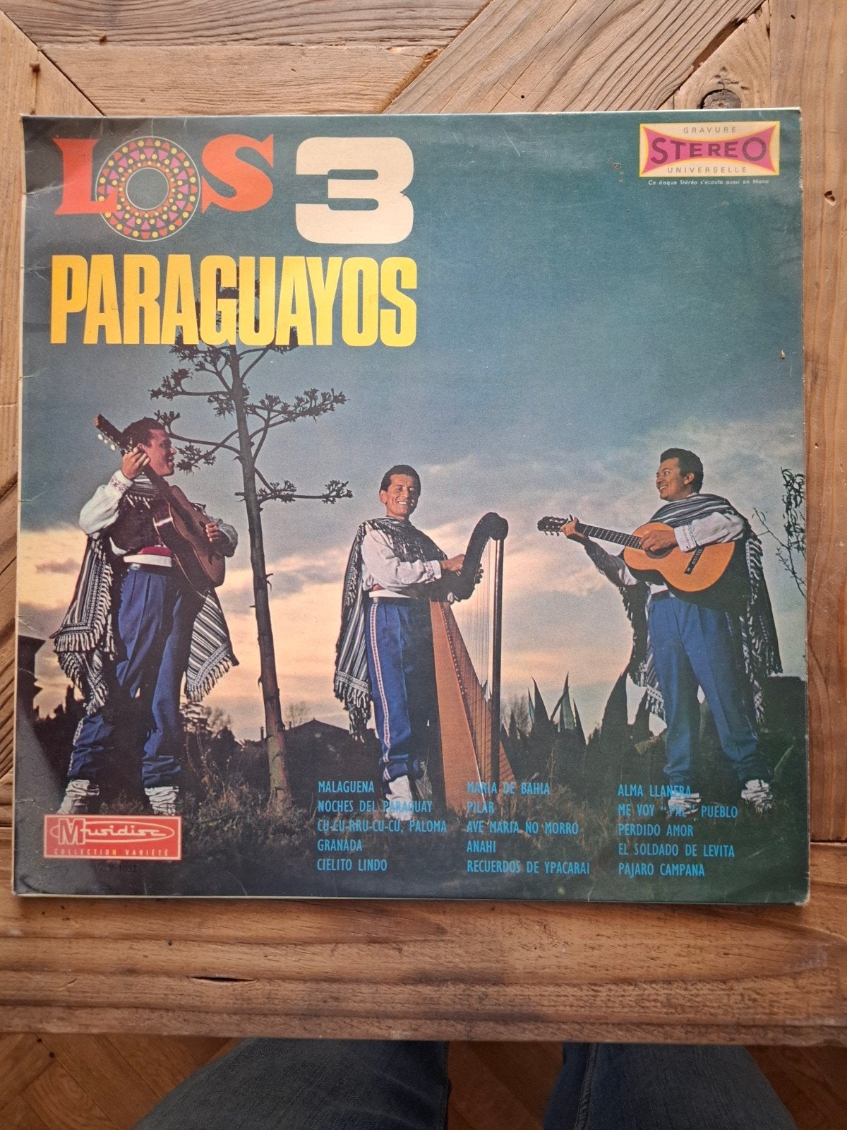 Los 3 Paraguayos - Vintage LP (Latijns-Amerikaans), LP, Gebruikt, Ophalen of Verzenden, Latijns-Amerikaans