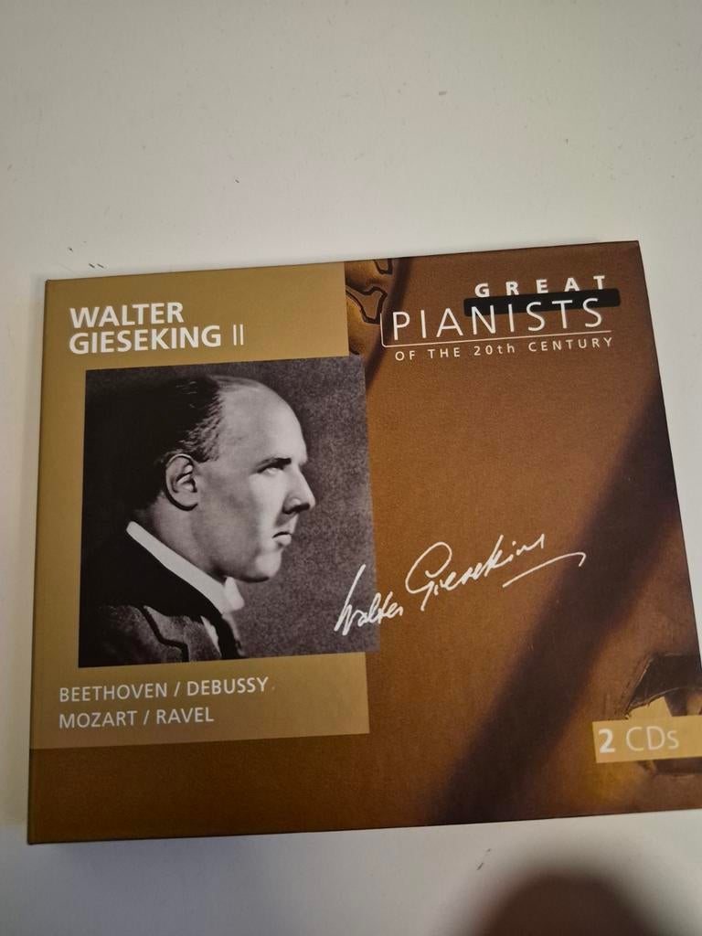 Walter Gieseking II - Great Pianists of the 20th Century, Ophalen of Verzenden