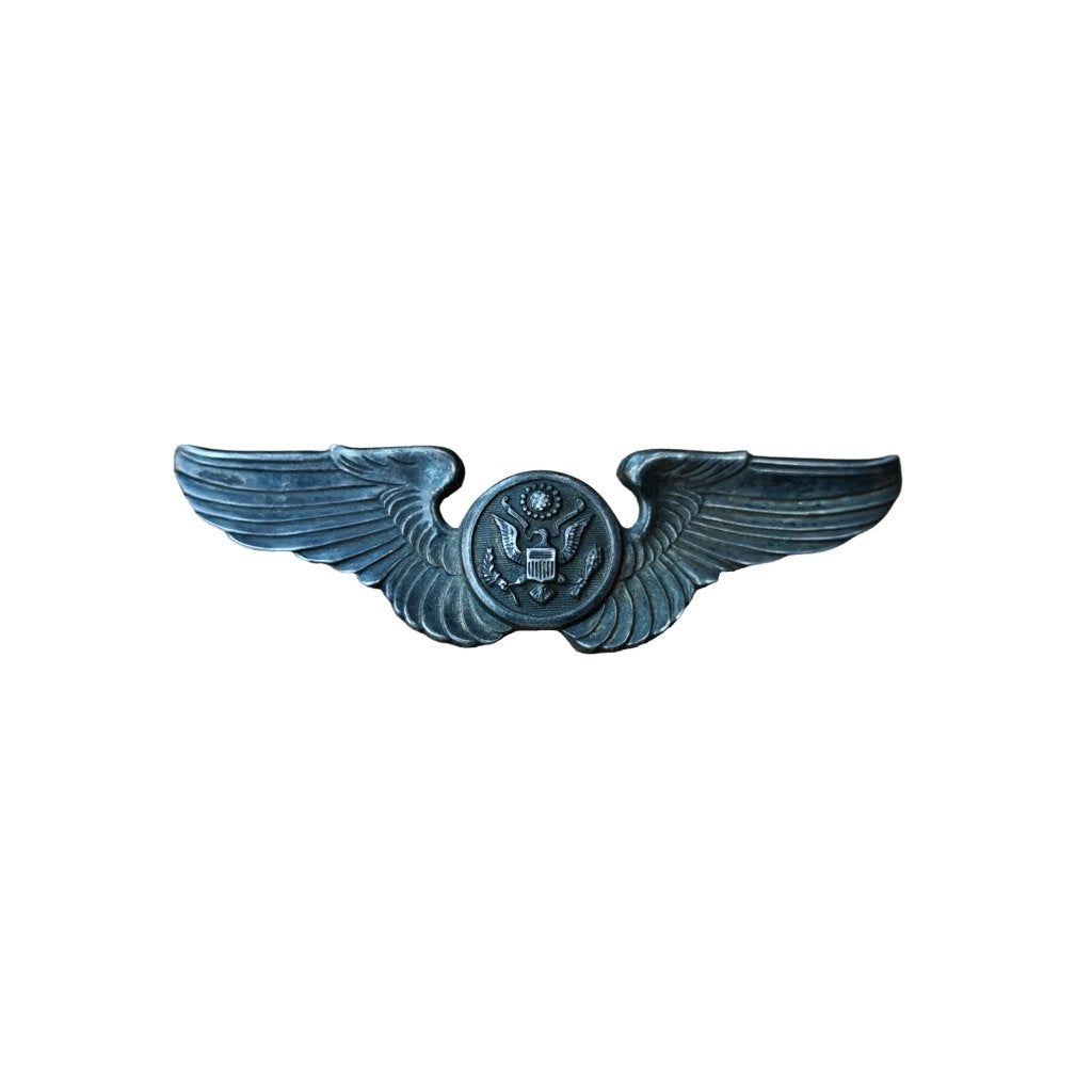 WWII USAAF Aircrew Wing, Ophalen of Verzenden, Luchtmacht, Amerika, Embleem of Badge