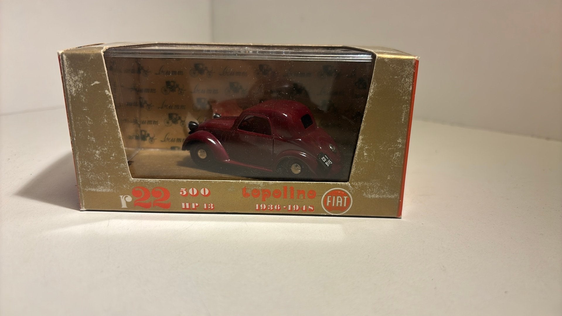 Fiat 500 topolino brumm 1.43, Hobby en Vrije tijd, Overige merken, Auto, Ophalen of Verzenden, A