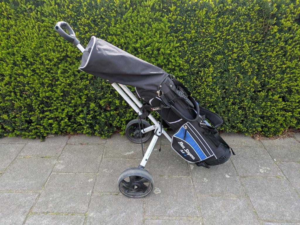 Ben Sayers M1i Golfset met Trolley - Gebruikt, Ophalen of Verzenden, Gebruikt, Set, Overige merken