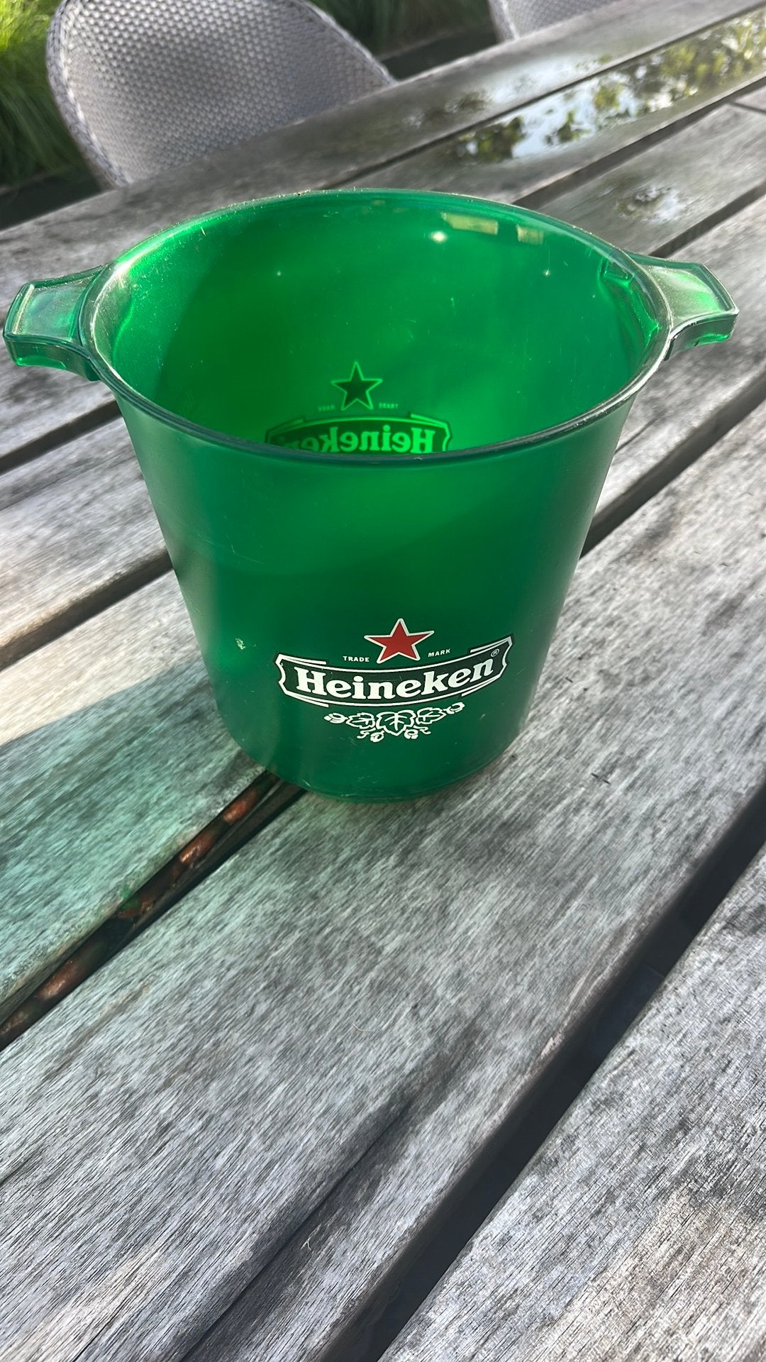 Heineken ijsemmer bucket bar mancave, Ophalen of Verzenden, Nieuw, Lichtbak of (neon) lamp