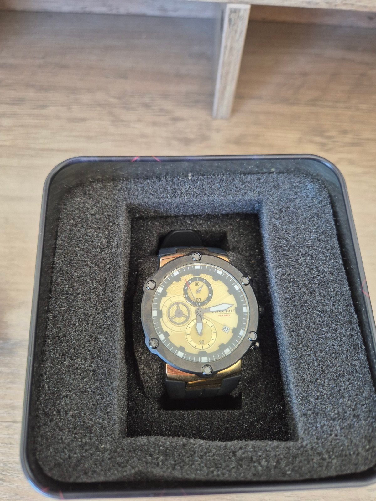 Rotorcraft horloge - Zo goed als nieuw, Overige merken, Staal, Polshorloge, Kunststof