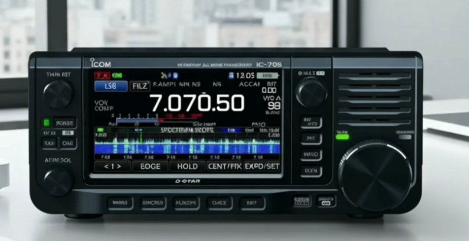 Icom IC-705 All-Mode Transceiver - Draagbare Ham Radio, Ophalen of Verzenden, Gebruikt